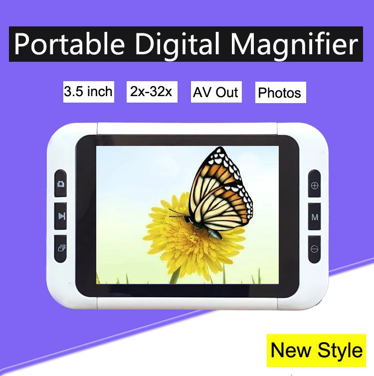 3.5 Inch 2x-32x LCD Electronic Vision Aid Multiple Modes