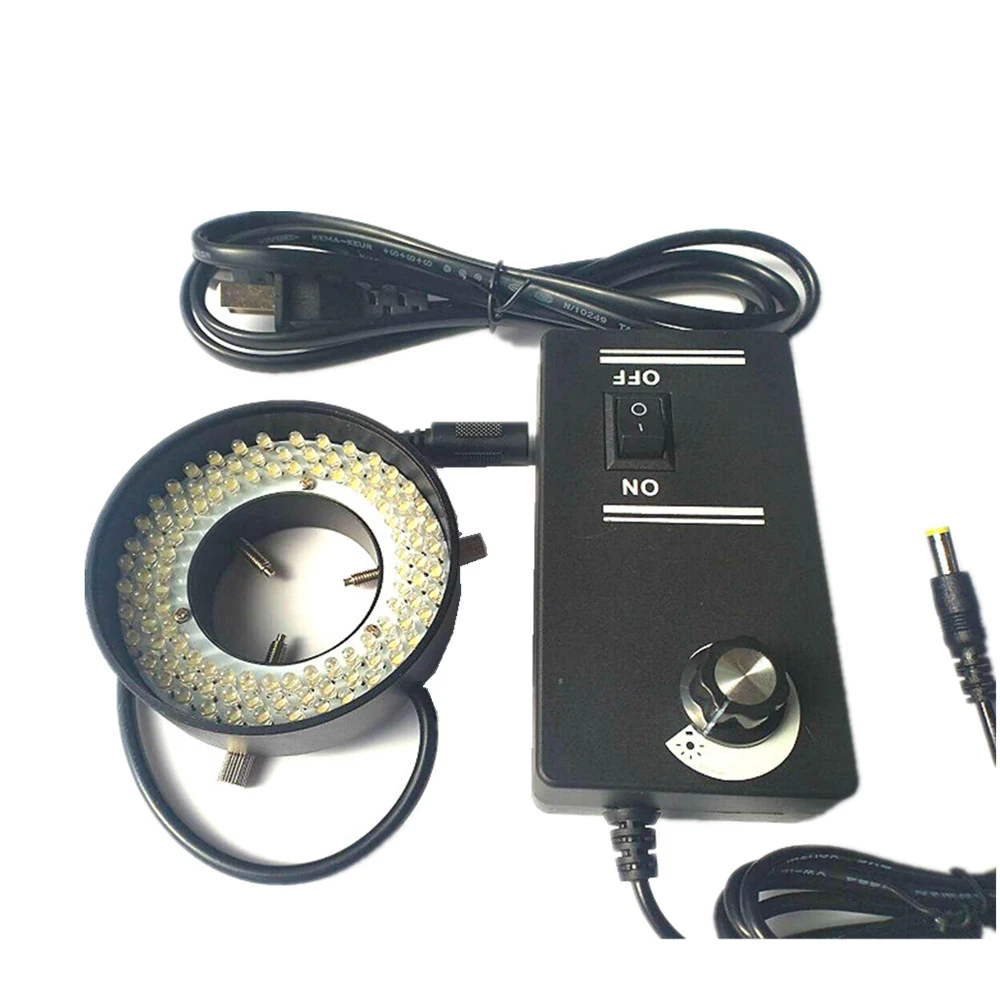108pcs 41mm LED Ring Light Stereo Microscope AM-108-41