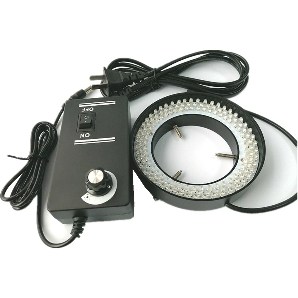 Metal 144pcs 61mm 72mm Microscope LED Ring Light AM-144-72