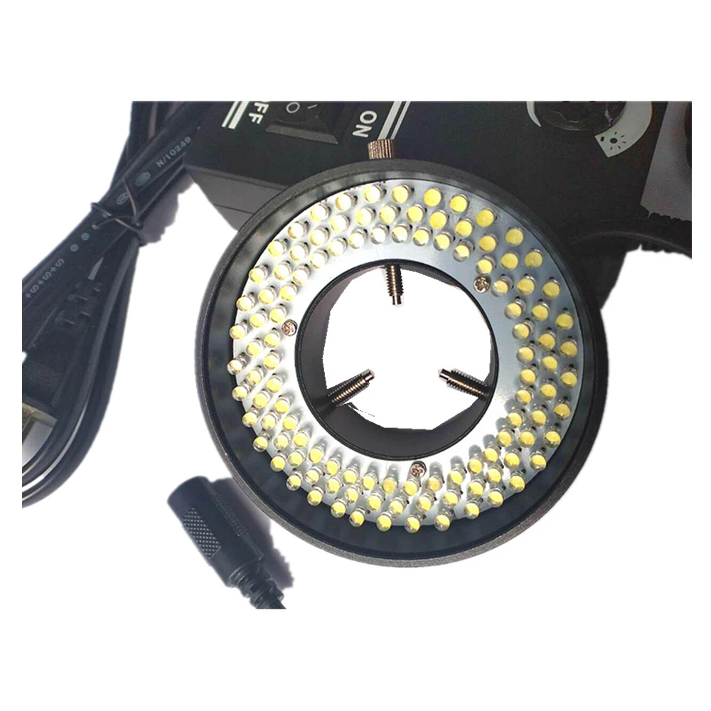 108pcs 41mm LED Ring Light Stereo Microscope AM-108-41