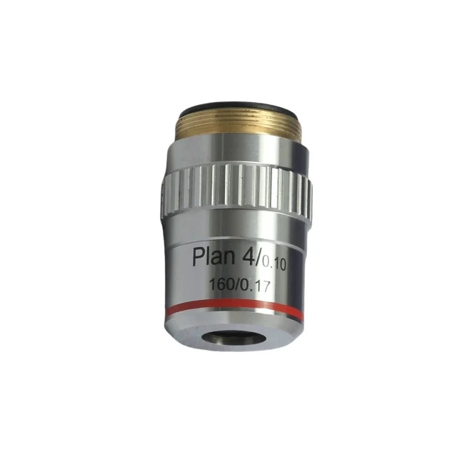 195 PLAN Biological Microscope Objective Lens 20.2mm RMS Thread