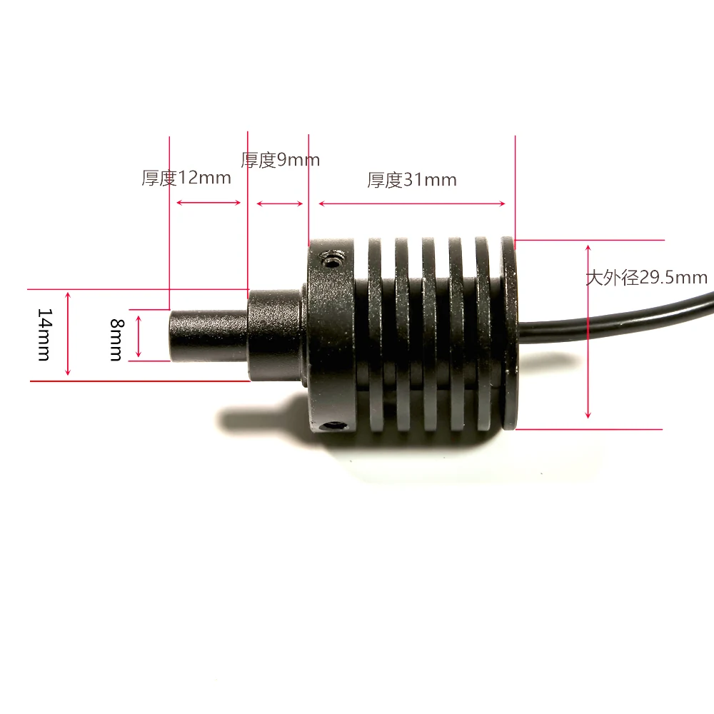 8,9,10,11,12,13mm Coaxial LED Ring Light Source for Microscope