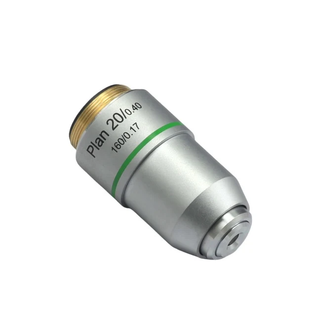 195 PLAN Biological Microscope Objective Lens 20.2mm RMS Thread