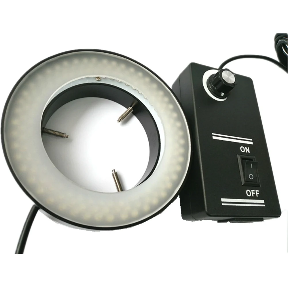 Metal 144pcs 61mm 72mm Microscope LED Ring Light AM-144-72