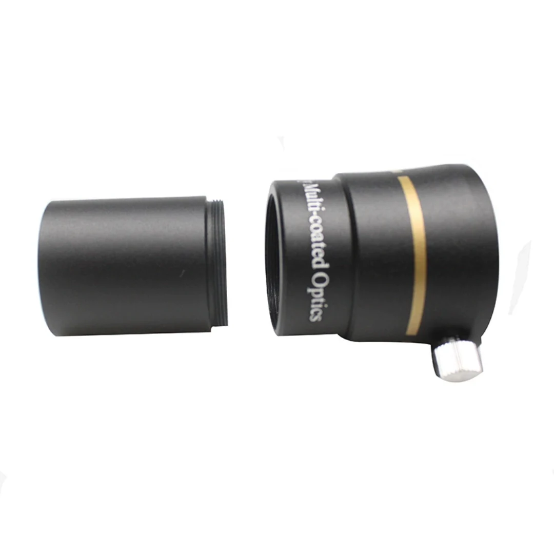 1.25 Inch 2X 3X 5X Extender Four-piece Green Film Lens Metal