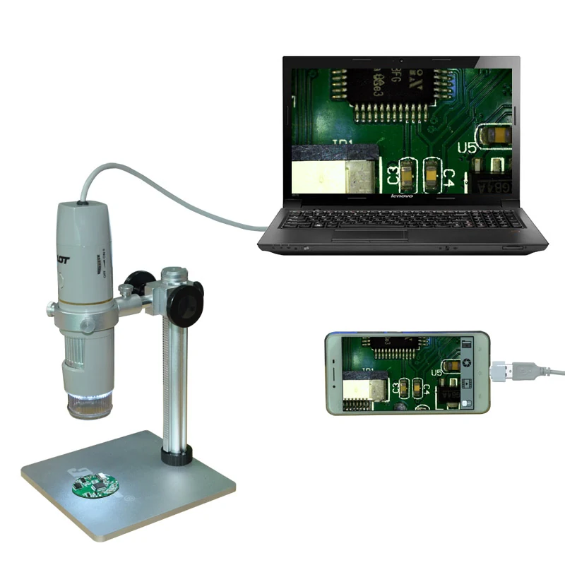 HT-80PS Stand Polarizing Microscope for Skin and Hair Analysis