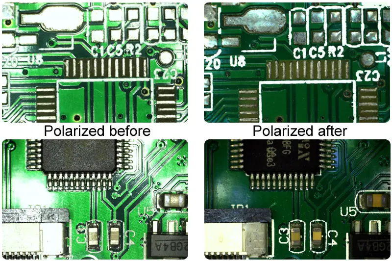HT-80PS Stand Polarizing Microscope for Skin and Hair Analysis