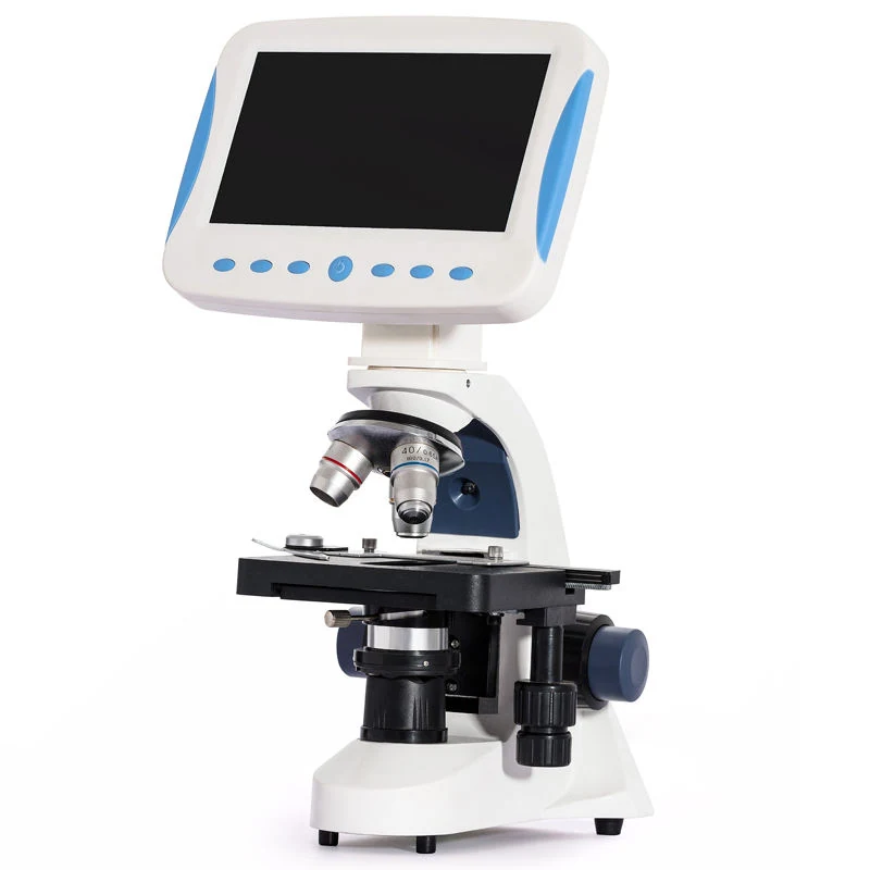LCD200 Digital LCD Video LED Microscope for Biological Observation