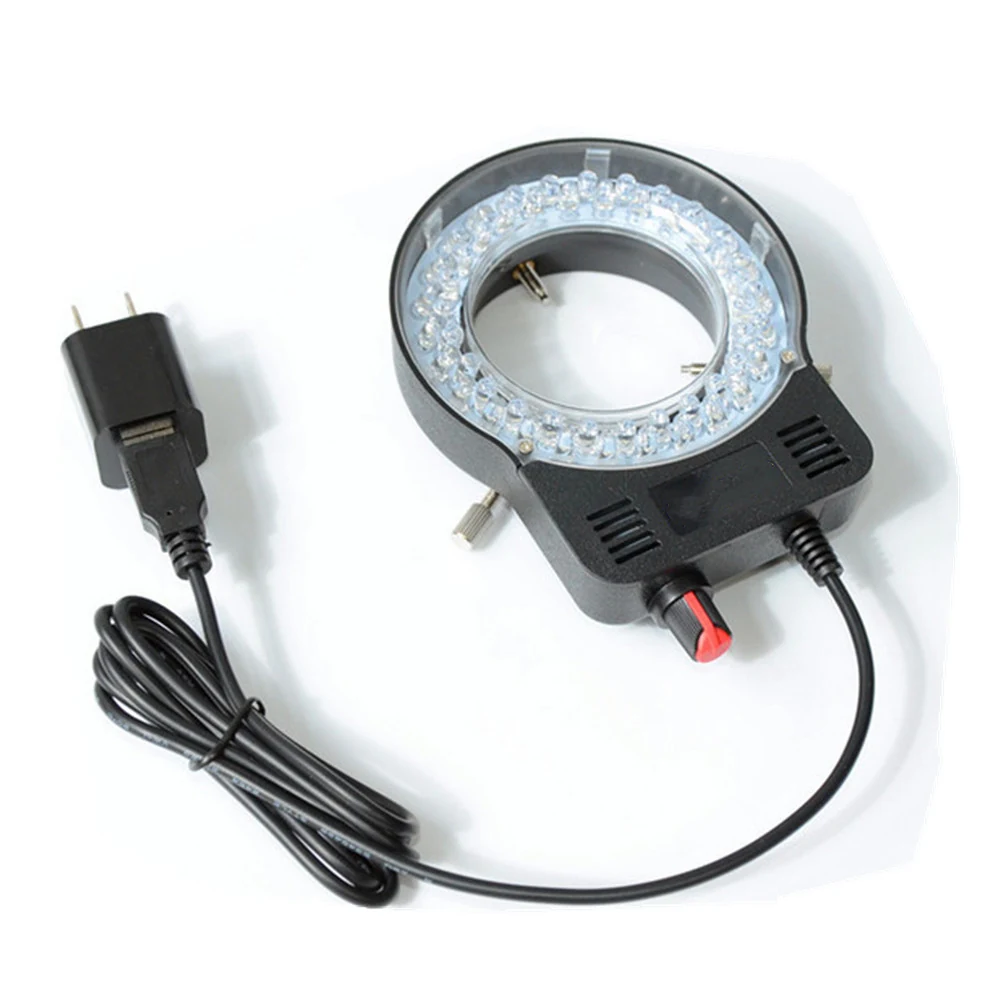 52pcs 63mm Stereo Microscope LED Ring Light AM-52-63