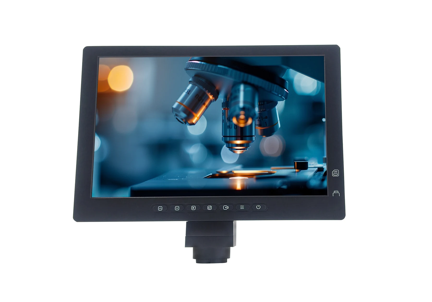 12MP AM101L 10.1” Microscope Screen All-in-one Digital Display