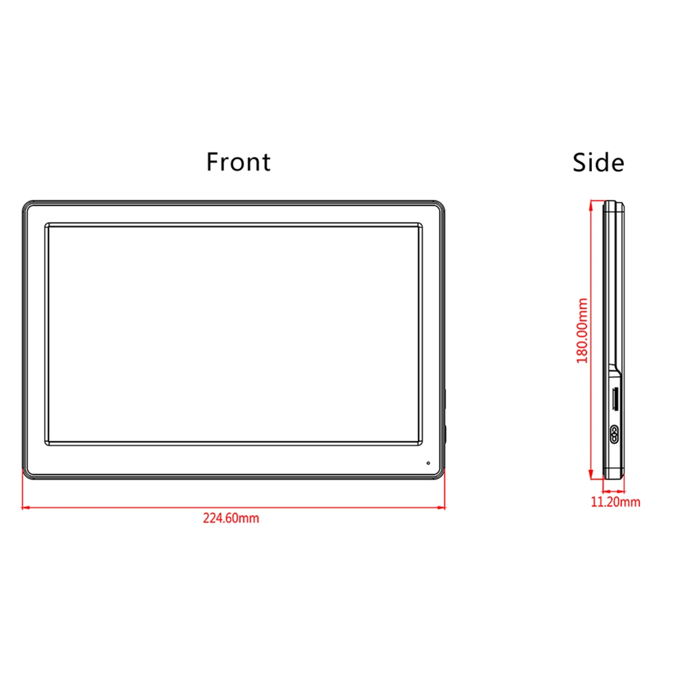 11.6” AM5610 LCD Screen with Panasonic Sensor Screen for Microscope
