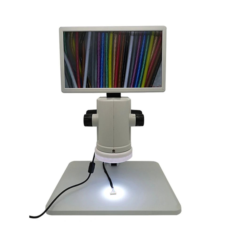 LCD700 17X-110X Digital LCD Zoom Microscope for Repairing Inspection