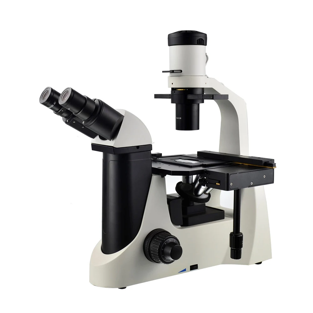 XIB100 Inverted Lab Biological Microscope for Laboratory and Clinical