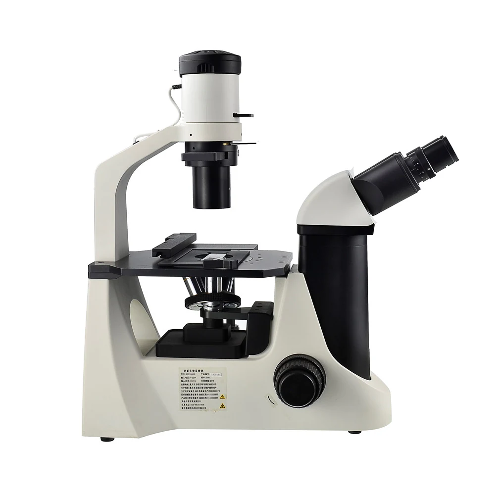 XIB100 Inverted Lab Biological Microscope for Laboratory and Clinical