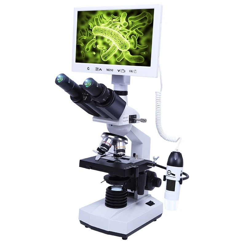LCD1100 LCD Digital Biological Compound Microscope for Lab