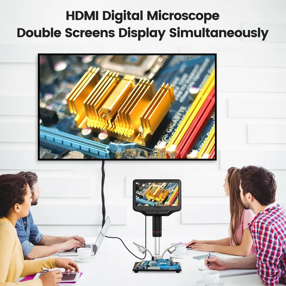 MD407Pro 4M 270X 7” USB HDMI Digital Microscope