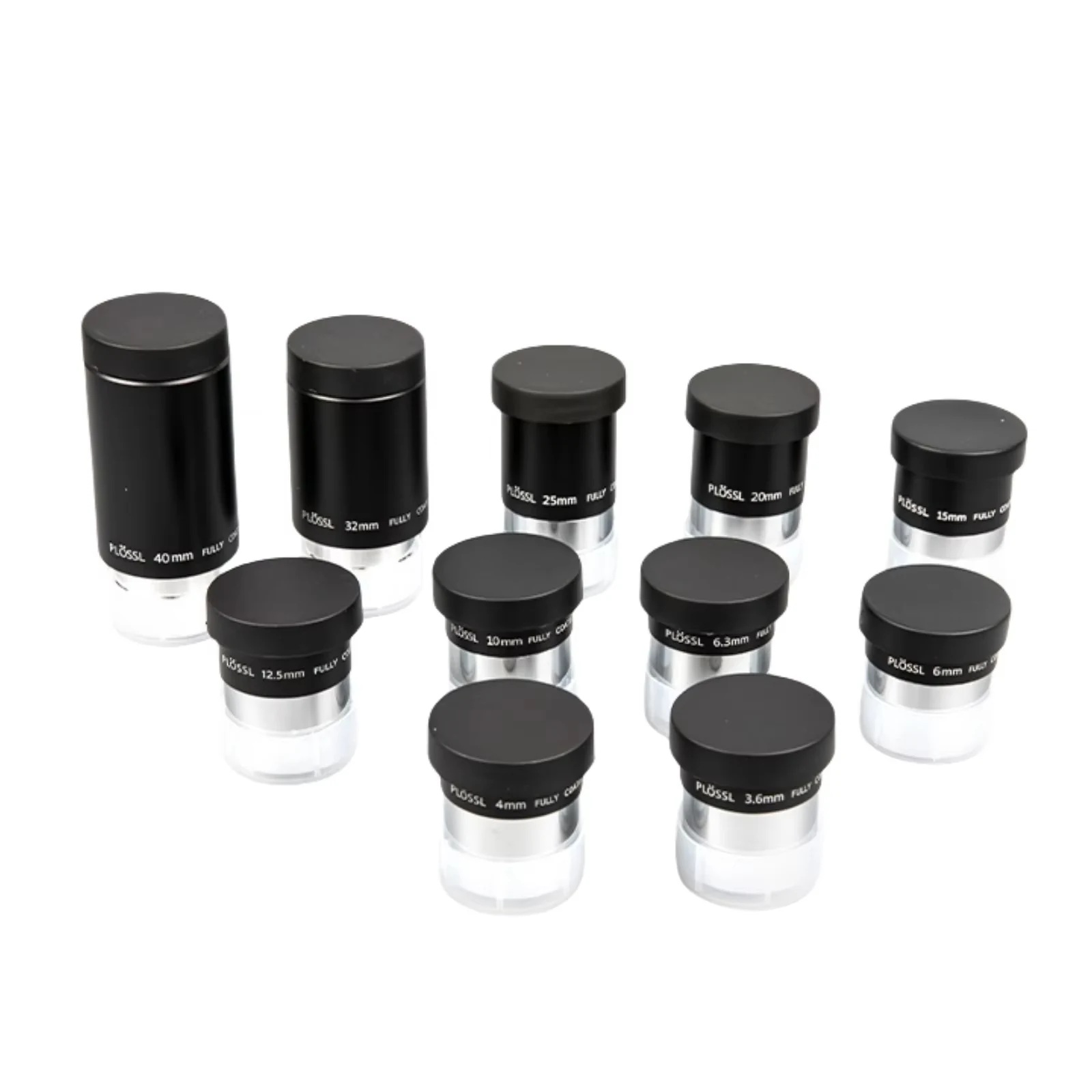 1.25″ Plossl Eyepiece 3.6mm-40mm for 1.25″ Astronomy Telescope