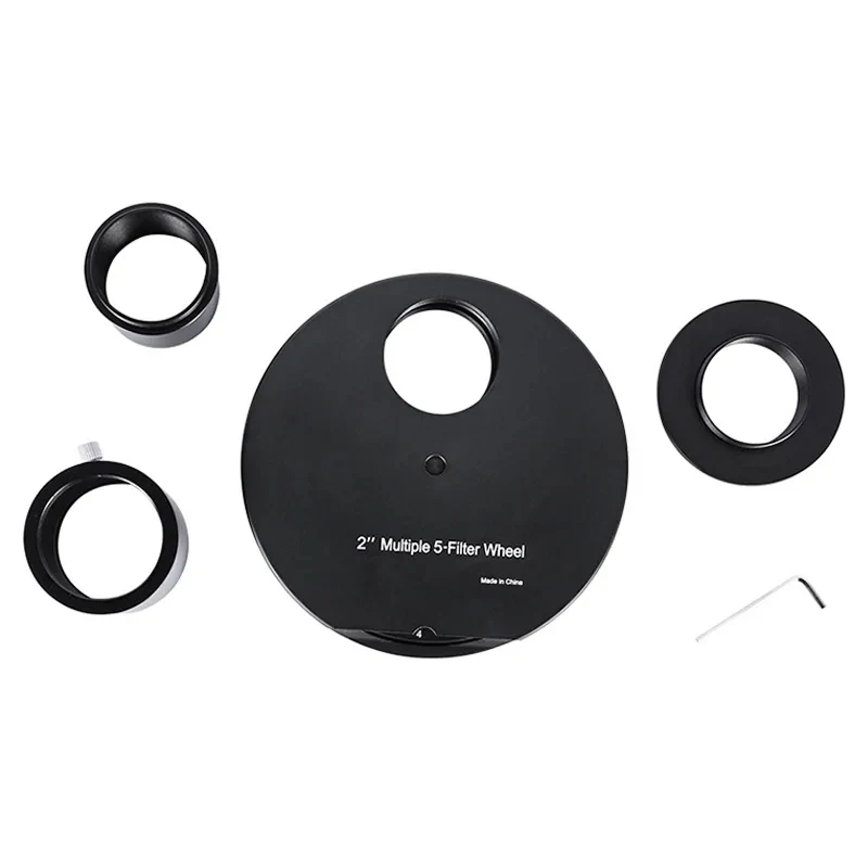 5-piece 2-inch Manual Filter Wheel Astronomical Telescope Deep Space