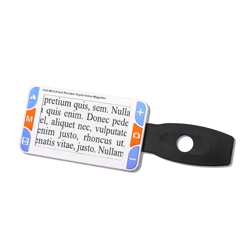 Portable 5″ 3X-48X LCD Video Digital Magnifier Reading Newspaper Aid
