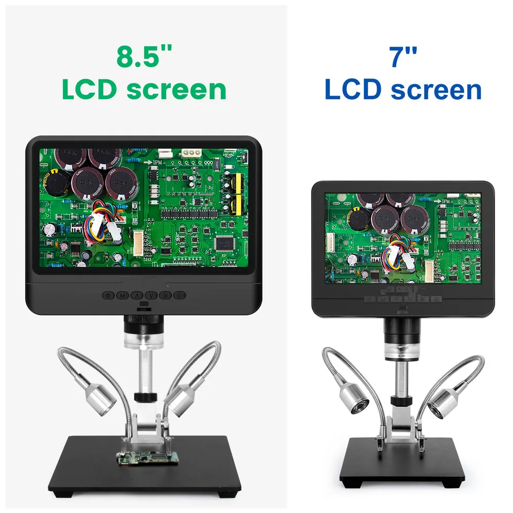 MD208 8.5” LCD Display Digital Microscope for Soldering Repairing