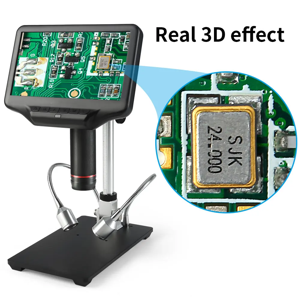 MD407 4M 270X 7” USB LCD HDMI Digital Repairing Microscope