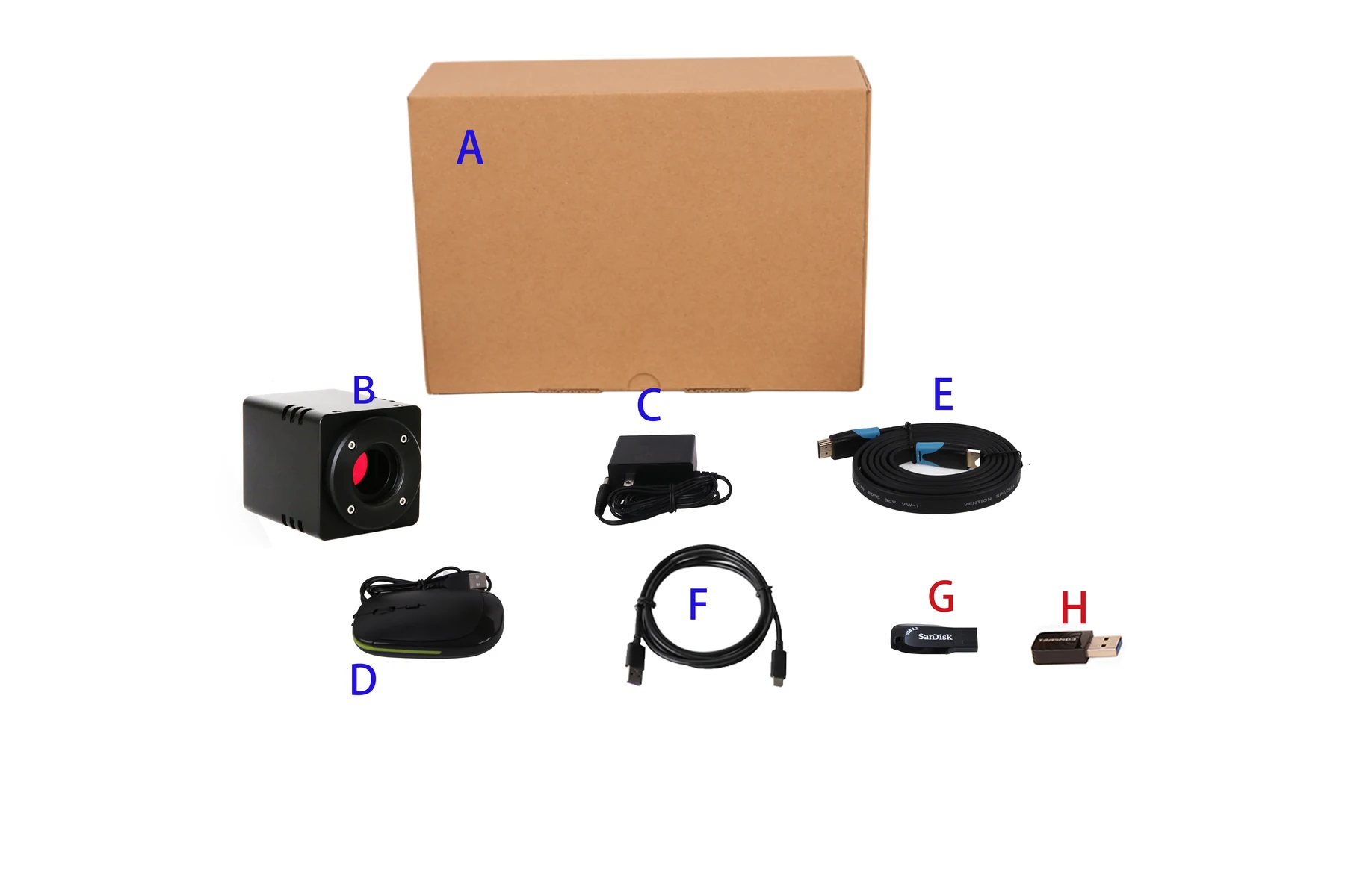 XFCAMTOP_MINI 4K AutoFocus Microscope Camera IMX678 IMX385